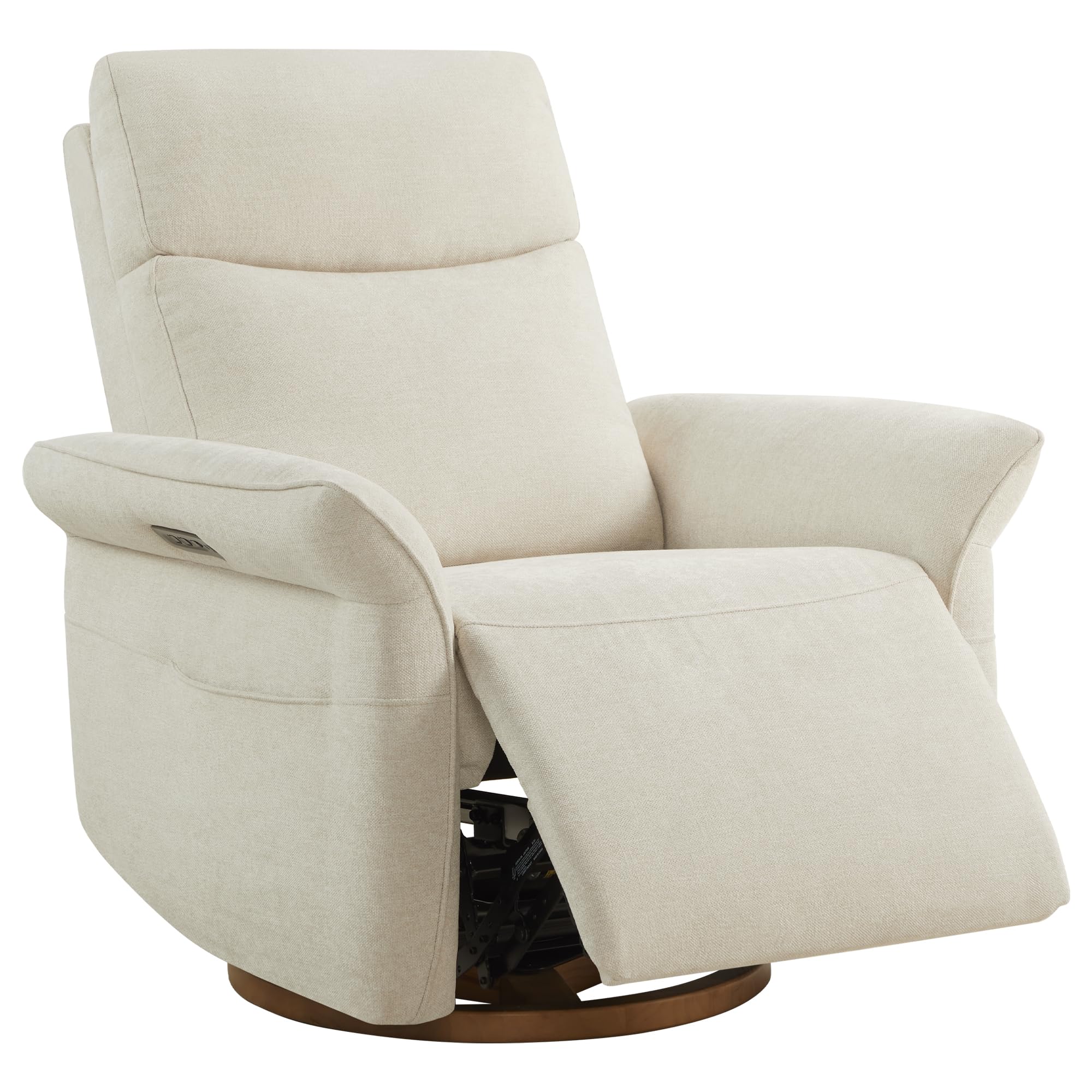 CHITA Power Recliner Chair, Electric Triple-Motor Swivel Glider